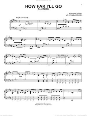 how far i'll go piano sheet music: The Unyielding Spirit Behind the Melody